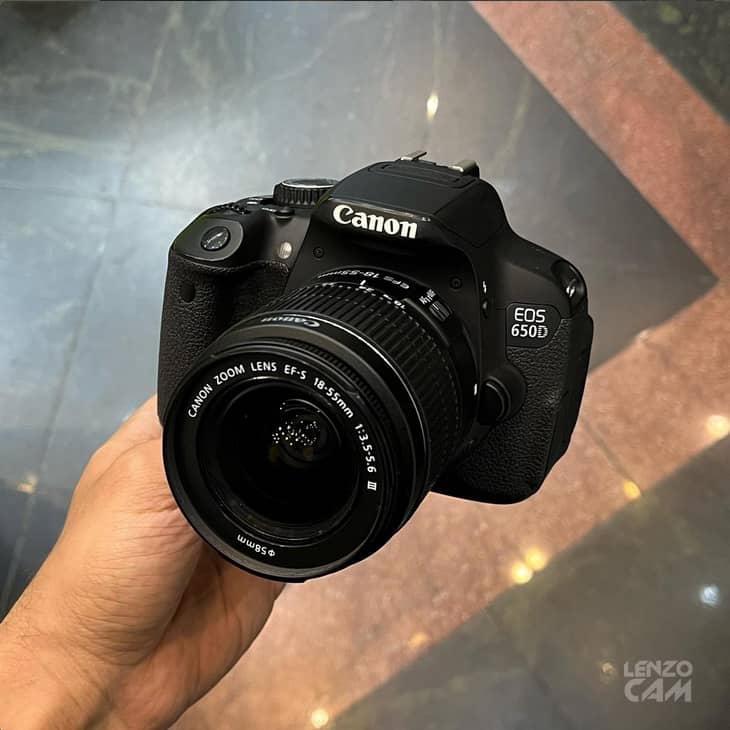 دوربین دست دوم كانن مدل Canon 650D 18-55
