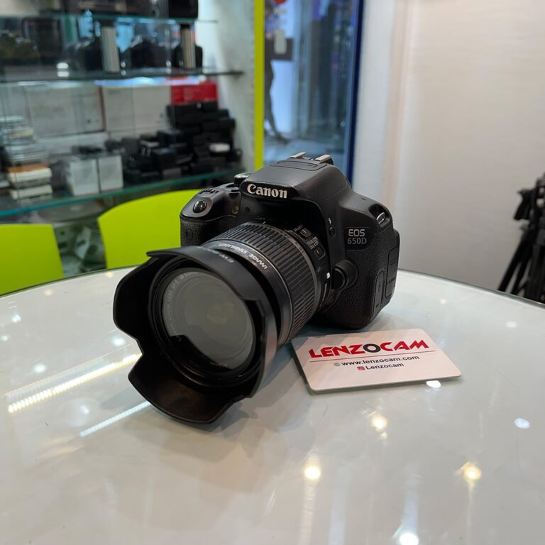دوربین دست دوم كانن مدل Canon 650D 18-55