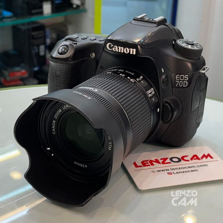 دوربین دست دوم كانن مدل Canon 70D 18-55