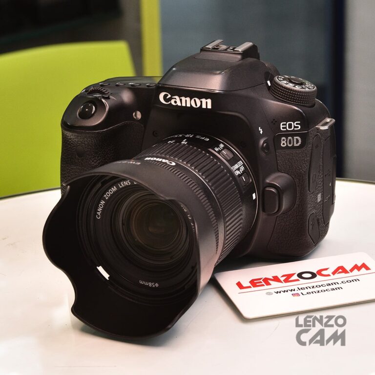 دوربین دست دوم كانن مدل Canon 80D 18-55
