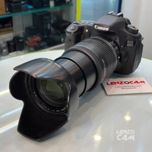 دوربین دست دوم كانن مدل Canon 60D به همراه لنز 200-18 - لنزوکم