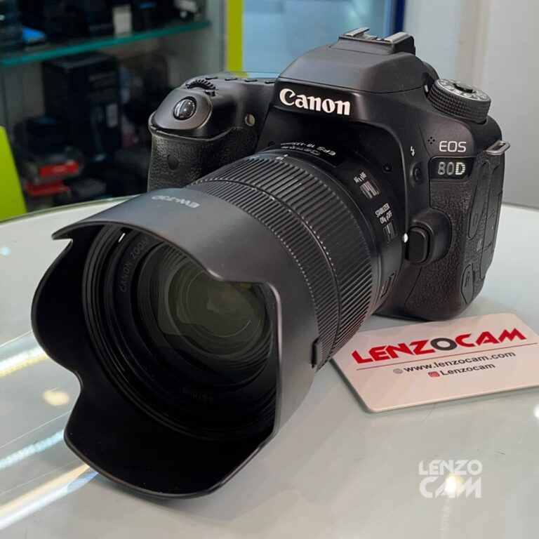 دوربین كانن مدل Canon 80D 18-135usm (دست دوم)