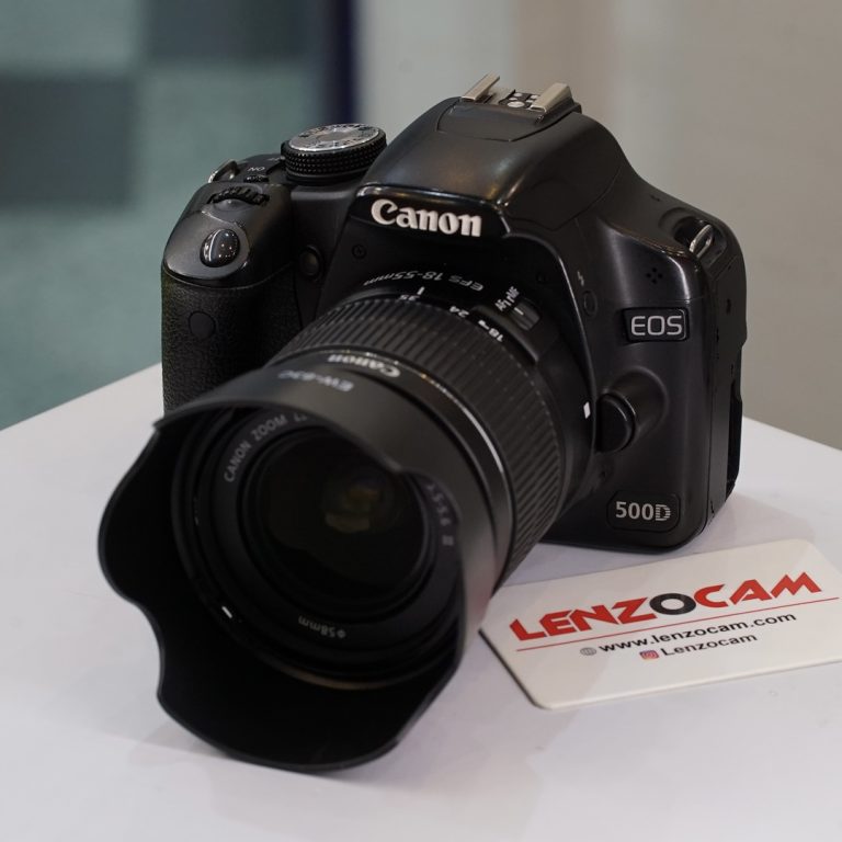 دوربین دست دوم canon 500D 18-55